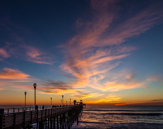 Oceanside Sunset Pier 151207 070