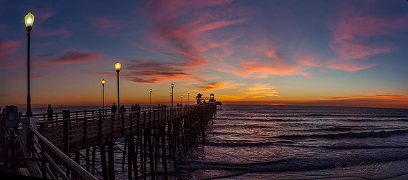 Oceanside Sunset Pier 151207 099